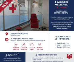 Cabinets à louer à Florennes