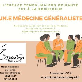 Nous recrutons un médecin généraliste h/f/x